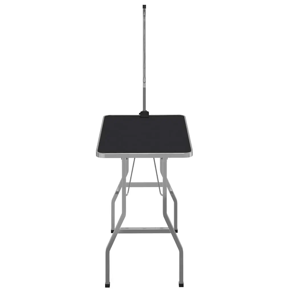 Dog Grooming Table Adjustable Height Stainless Steel Arm Foldable Pet Groomer