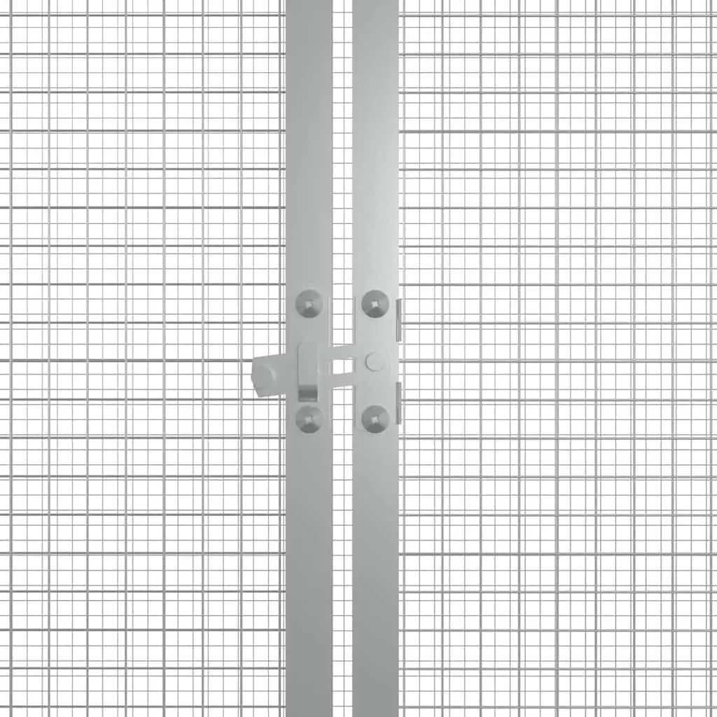 Chicken Cage Anthracite Galvanised Steel Outdoor Coop Run House Hen Duck