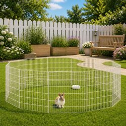 12-Panel Small Animal Pen