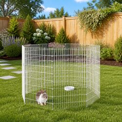 8-Panel Playpen for Small Animals