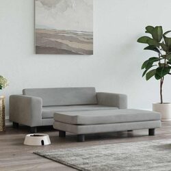 Concise and Comfortable Dog Bed with Extension Feature