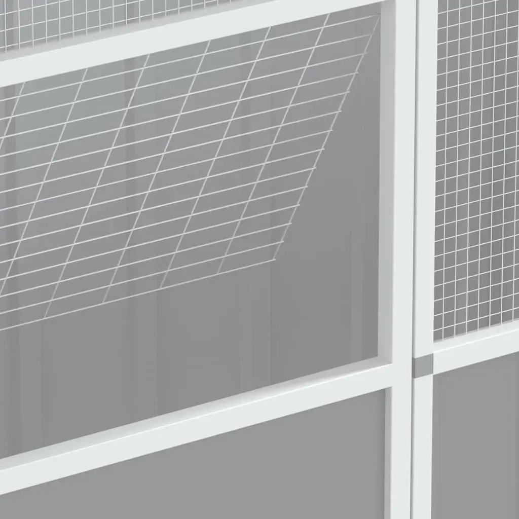 Bird Cage Grey Large Walk In Flight Enclosure Galvanised Steel