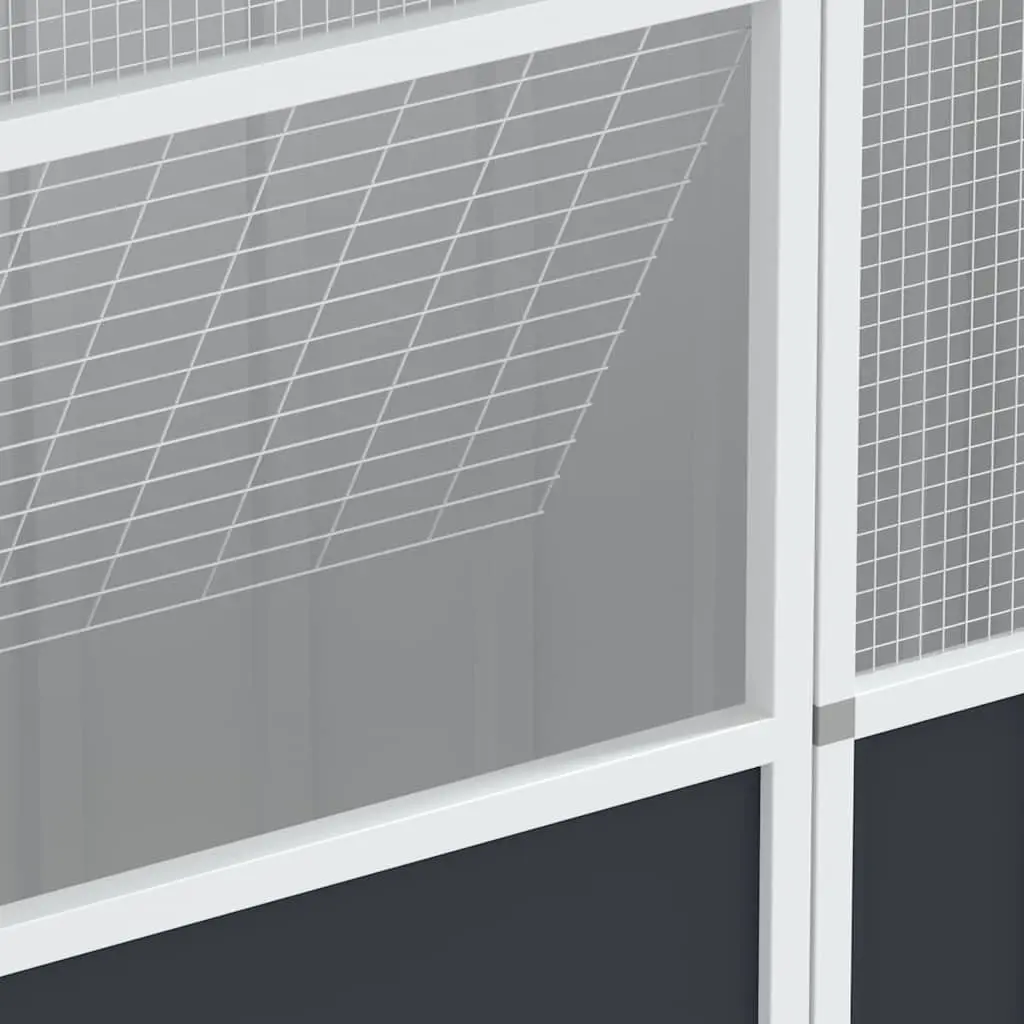 Bird Cage Anthracite Large Galvanised Steel Outdoor Indoor Enclosure