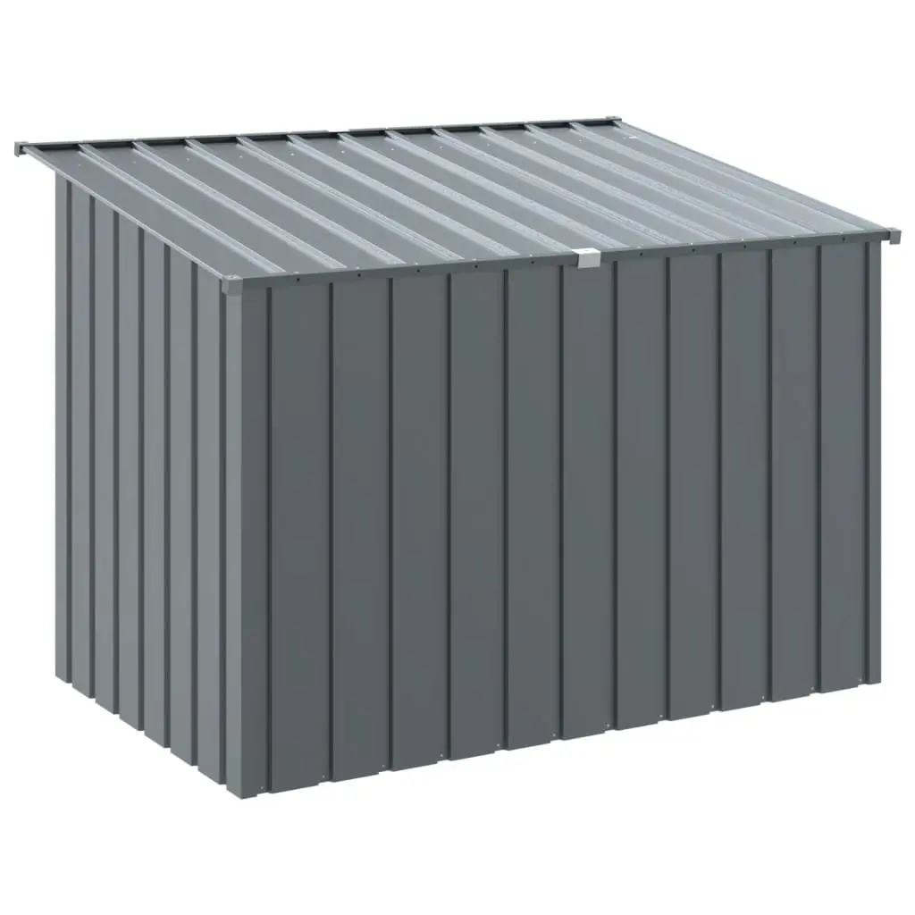 Dog House Anthracite Large Galvanised Steel Construction with Roof