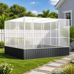 Compact Yet Spacious Aviary for Birds and More