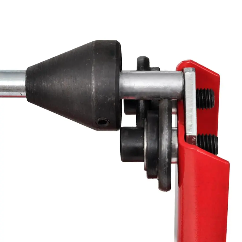Motorcycle Wheel Balancer Stand Red Steel Gravity-Based System