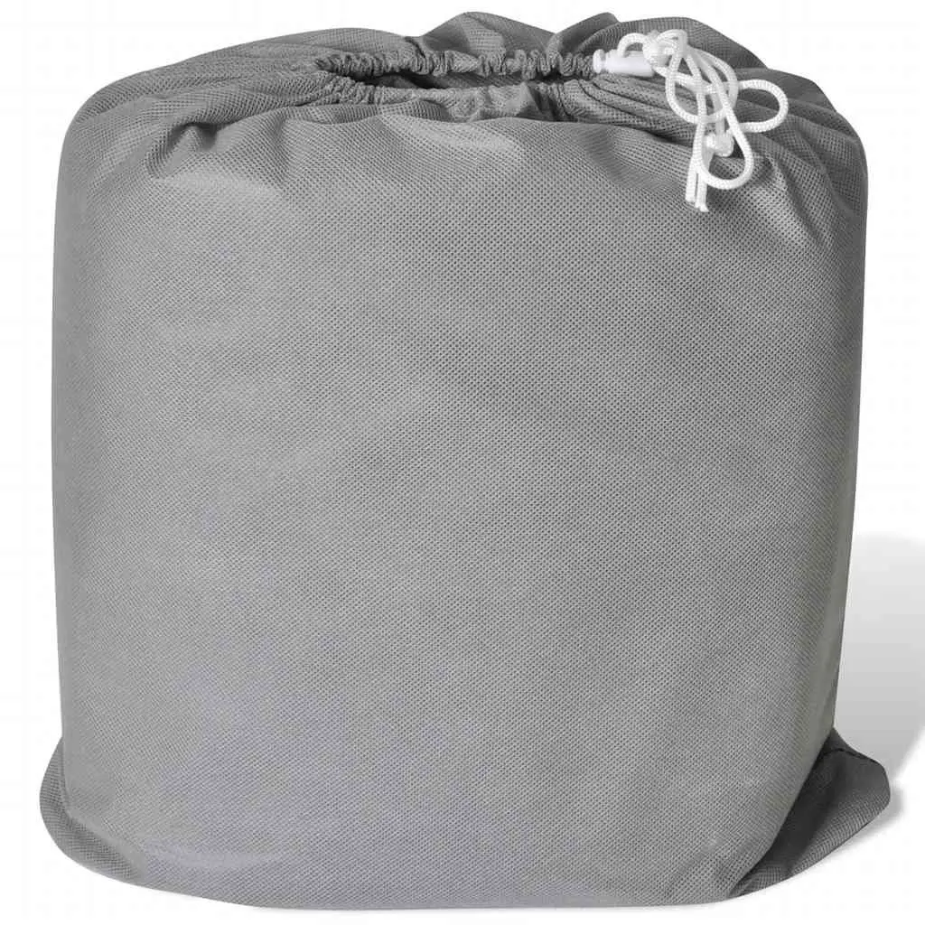 Car Cover Grey XXL Nonwoven Fabric Vehicle Storage Protection Dust Block
