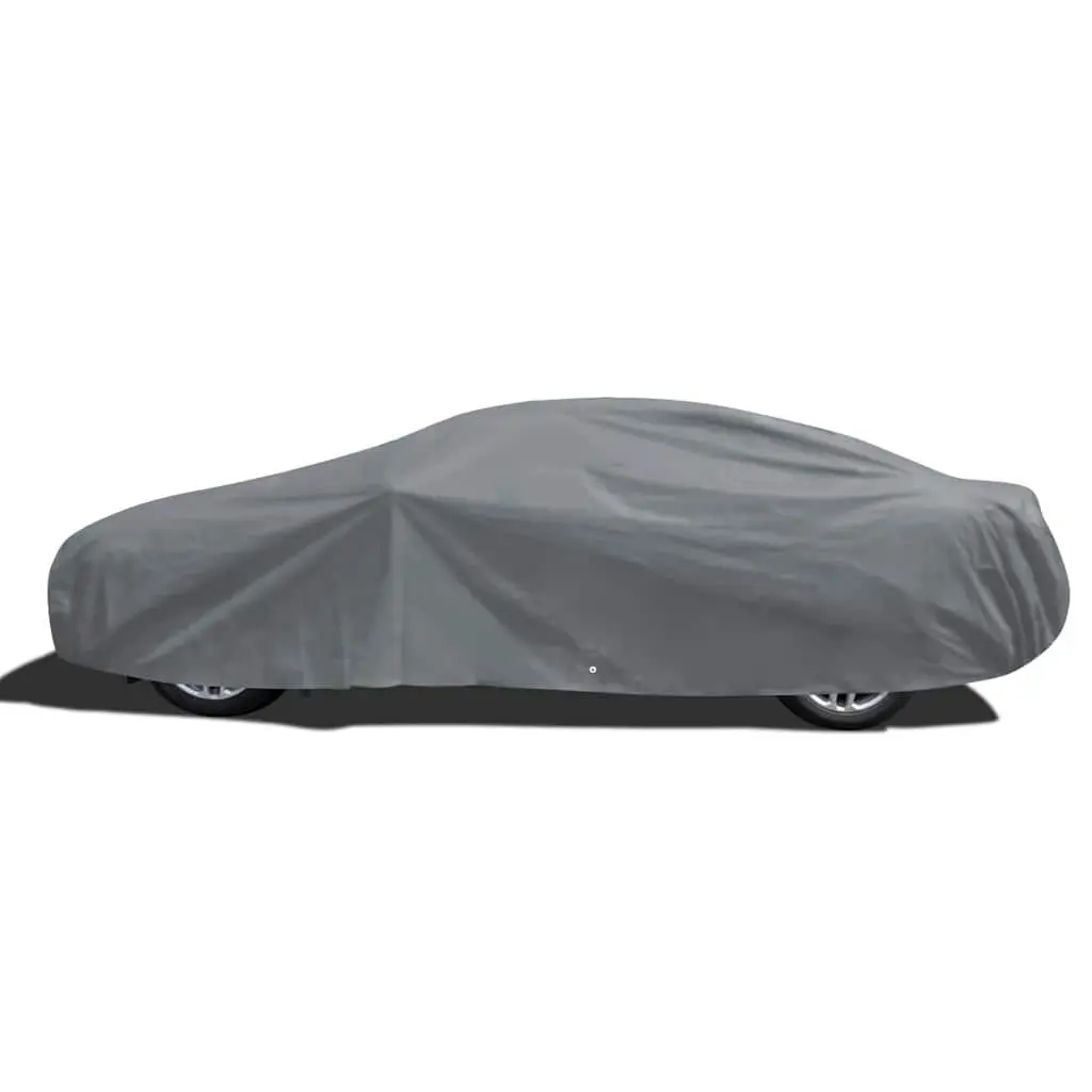 Car Cover Grey XXL Nonwoven Fabric Vehicle Storage Protection Dust Block