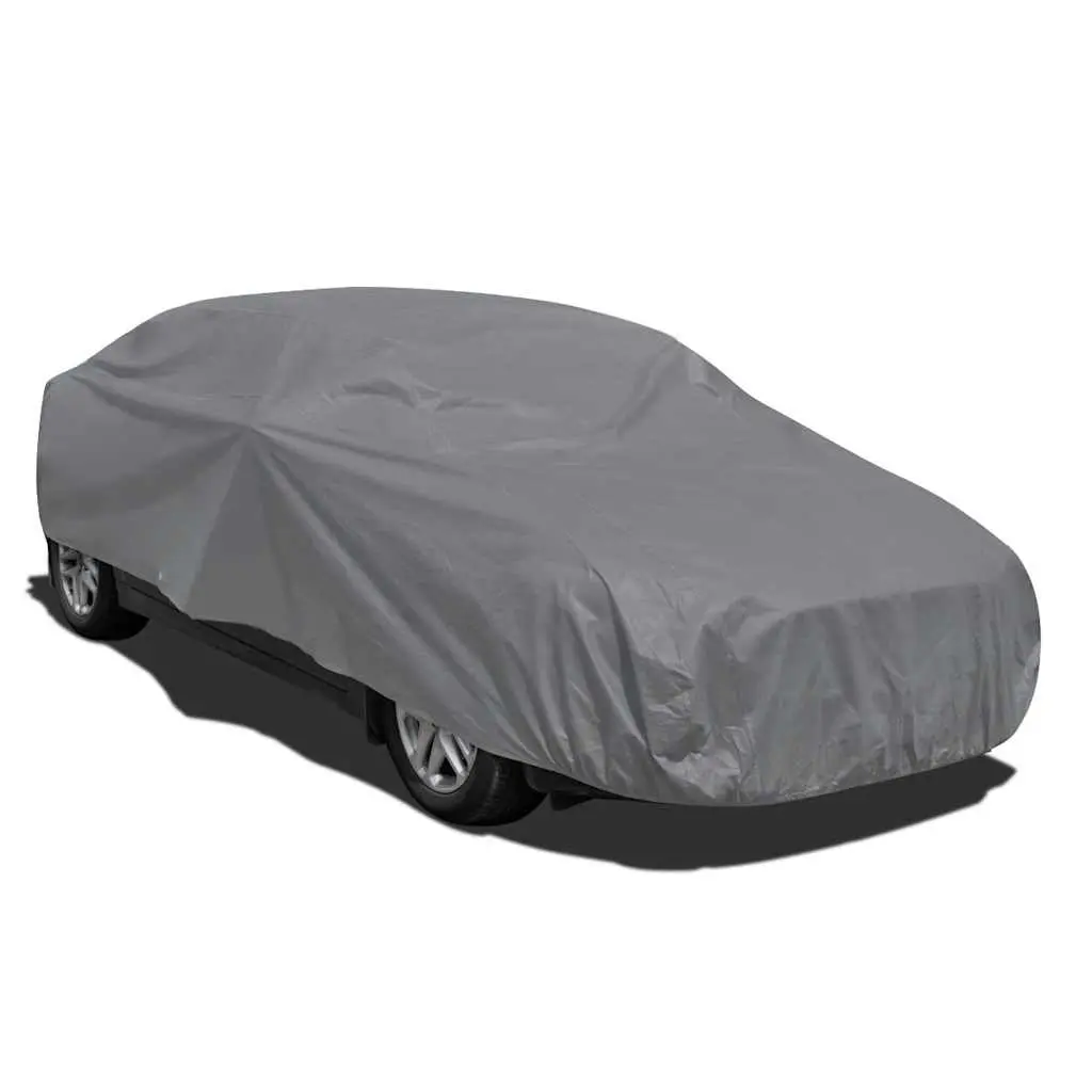 Car Cover Grey XXL Nonwoven Fabric Vehicle Storage Protection Dust Block