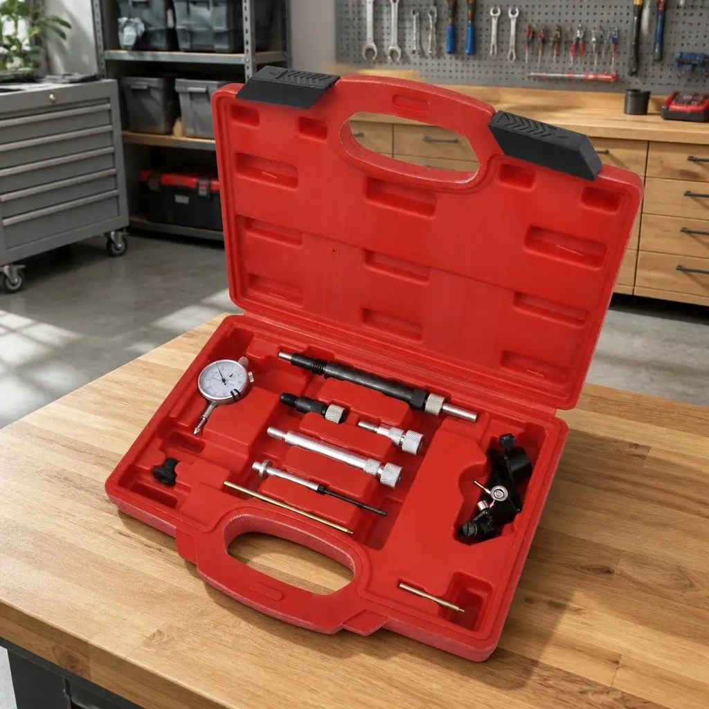 Diesel Fuel Injection Pump Timing Tool Set Multicolour Complete Kit Durable Construction