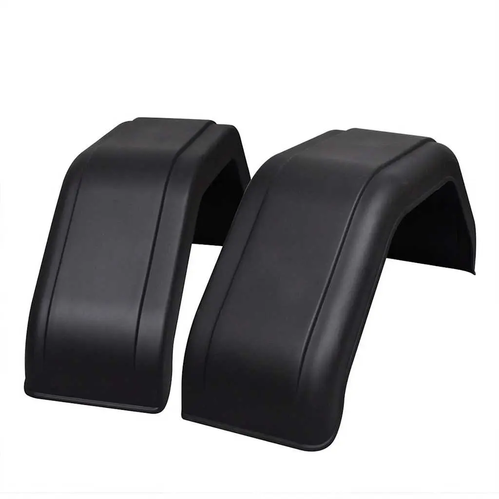 Mudguard Fender Black 220 x 760 mm Corrosion Resistant Impact Resistant