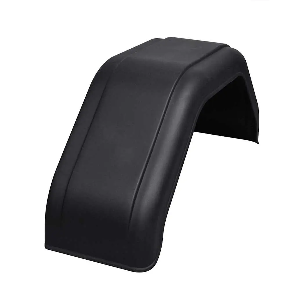Mudguard Fender Black 220 x 760 mm Corrosion Resistant Impact Resistant