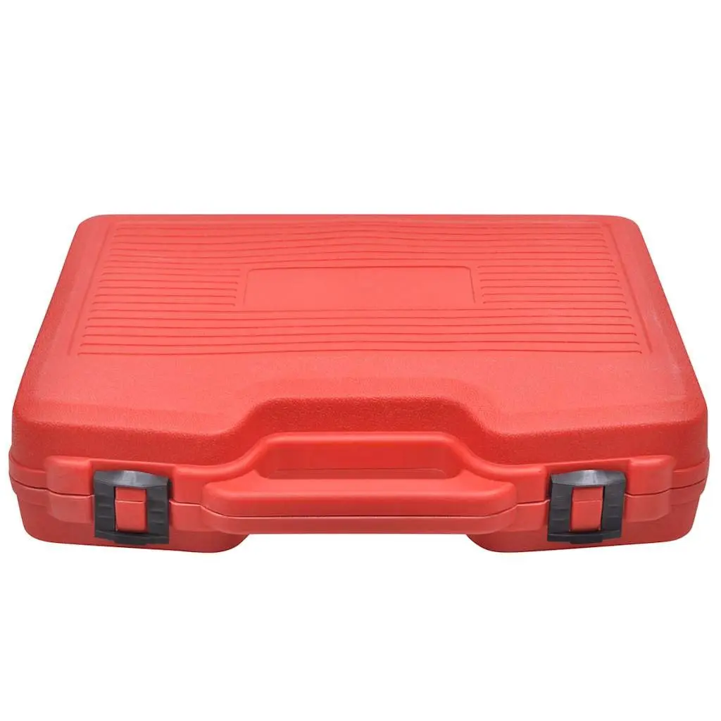 Radiator Pressure Tester Kit Multicolour 18 Piece Cooling System Leak Detection Tool Set