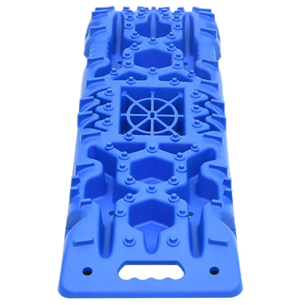 Traction Boards Blue 2 Piece Durable Reinforced Nylon Recovery Tracks Off-Road Vehicle Wheel Grip