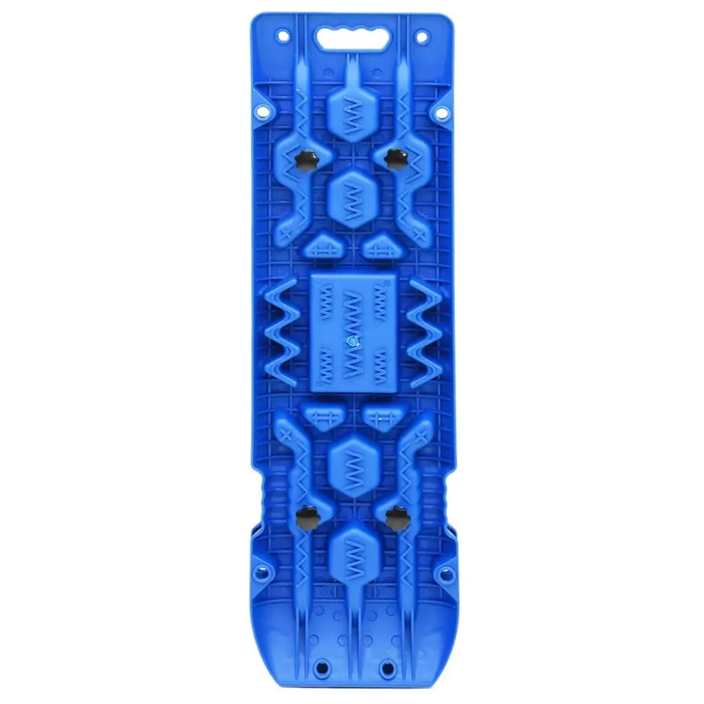 Traction Boards Blue 2 Piece Durable Reinforced Nylon Recovery Tracks Off-Road Vehicle Wheel Grip
