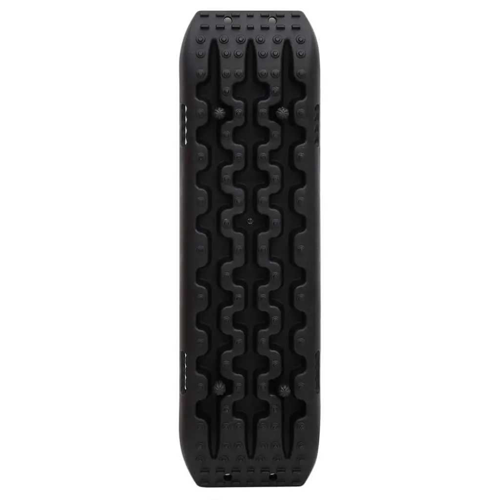 Traction Boards Black 106 x 30.5 cm Reinforced Nylon Off-Road Recovery Track Anti-Slip Teeth