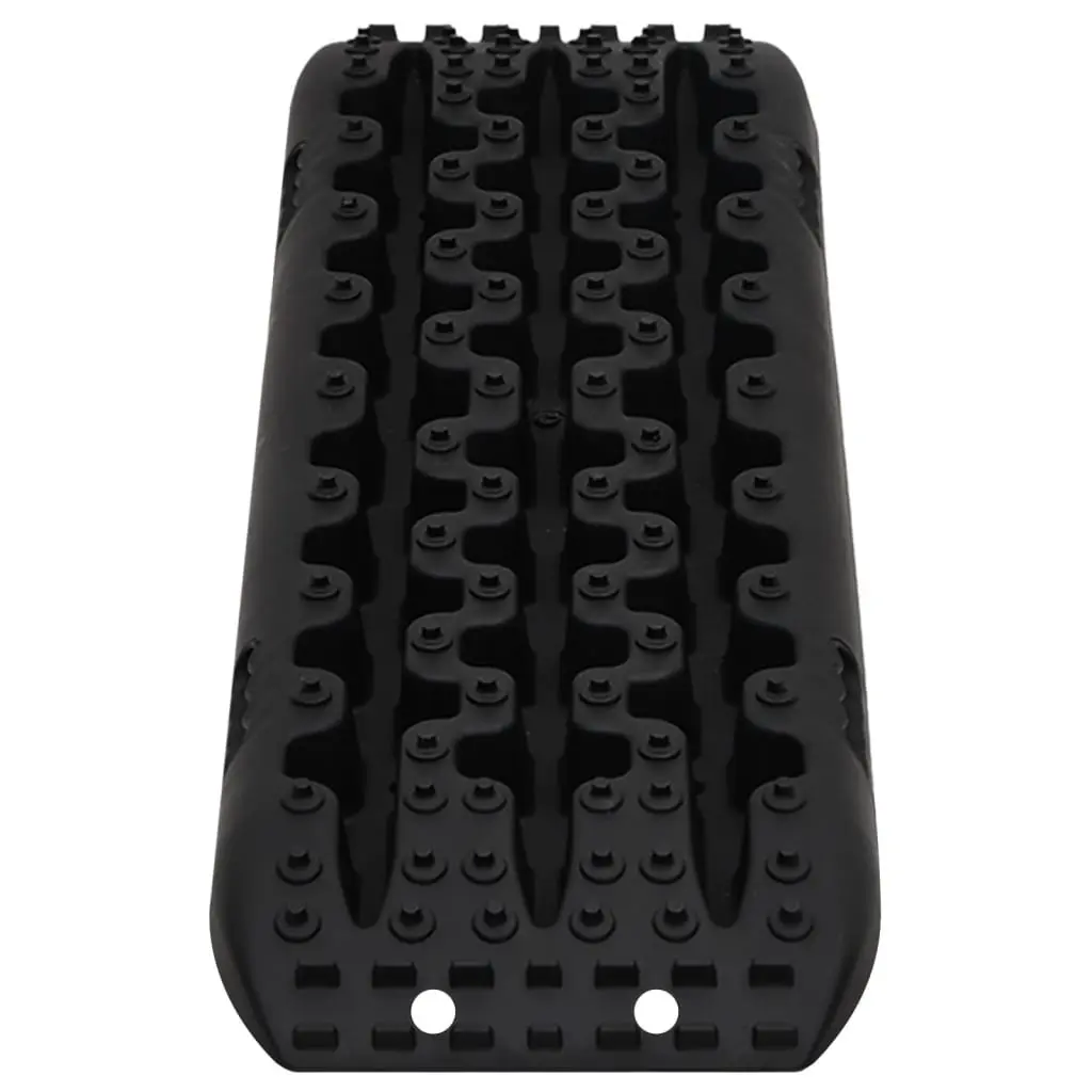 Traction Boards Black 106 x 30.5 cm Reinforced Nylon Off-Road Recovery Track Anti-Slip Teeth