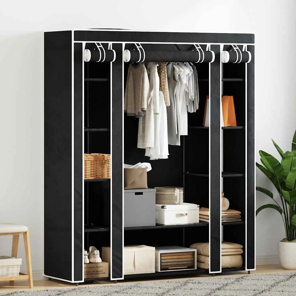 Portable Wardrobe with Storage Solutions