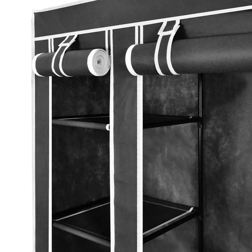 Portable Wardrobe with Storage Solutions