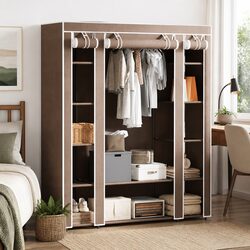 Portable Wardrobe Cabinet for Clothes Storage