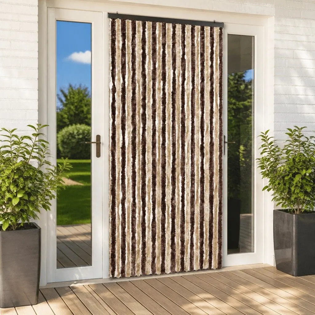 Chenille Insect Curtain for Easy Access