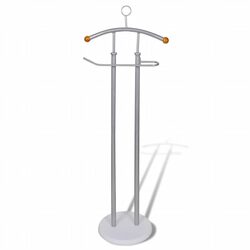 Metal Valet Stand for Coats and Accessories – Compact Design
