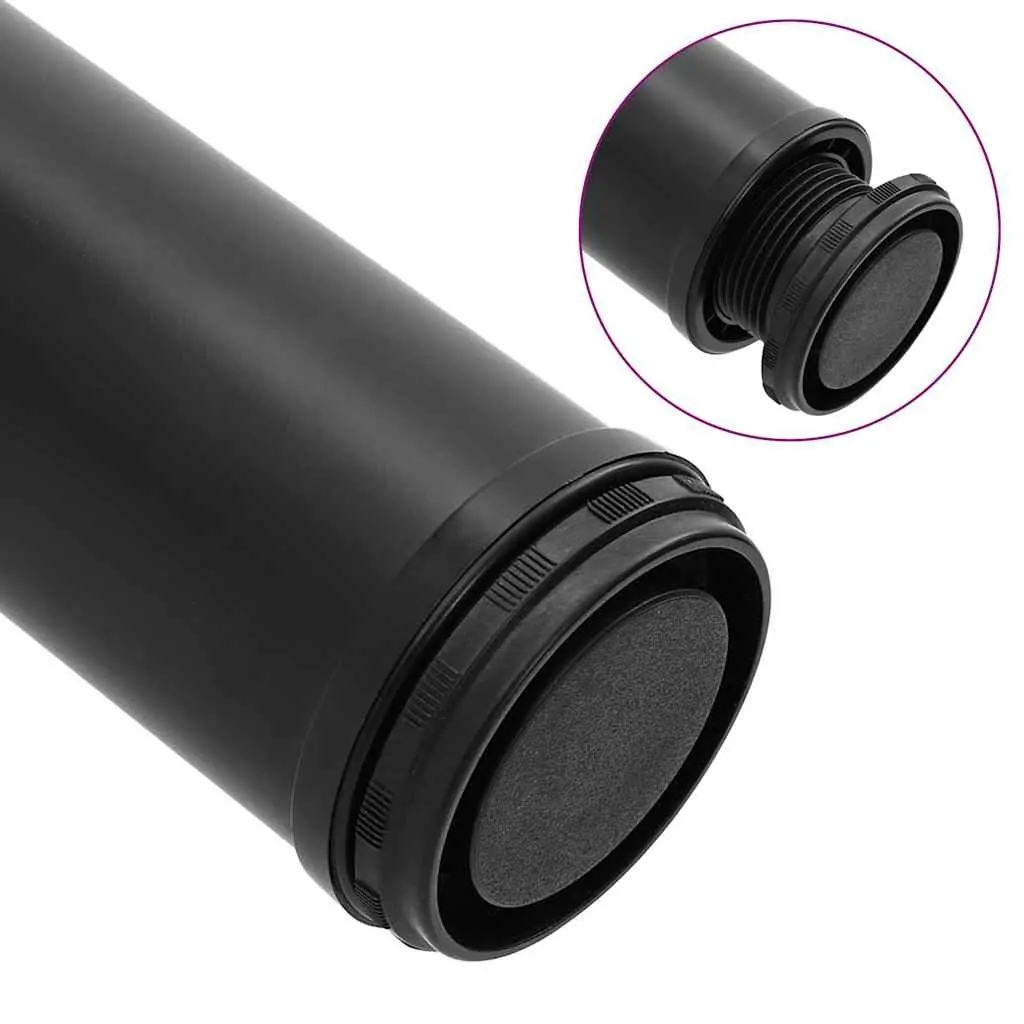 Table Legs Black 710mm Height Adjustable Set of 4 Replacement Furniture Support