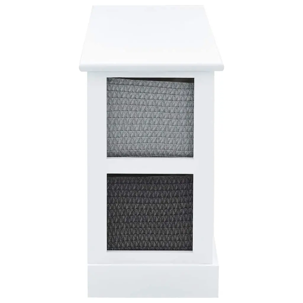 Storage Bench Multicolour 6 Drawers Wooden Hallway Entryway Bedroom Living Room Cabinet