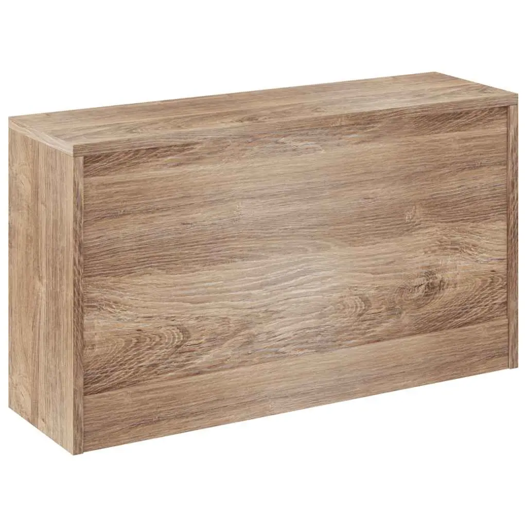 Shoe Storage Bench Brown Seating Entryway Cabinet Organiser Oak Wood