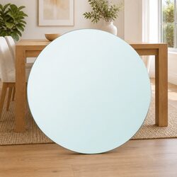 Round Tempered Glass Table Top 300mm - Clean and Modern