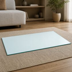 Compact and Strong 1200x650mm Tempered Glass Table Top