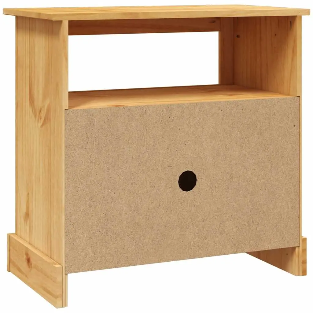 TV Cabinet Brown Rustic 80 x 43 x 78 cm Living Room Entertainment Unit Storage Shelf