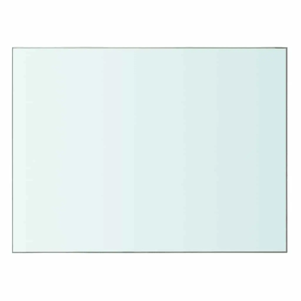 Glass Shelf Panel Clear 40x30cm Tempered Wall Mount Display Shelving
