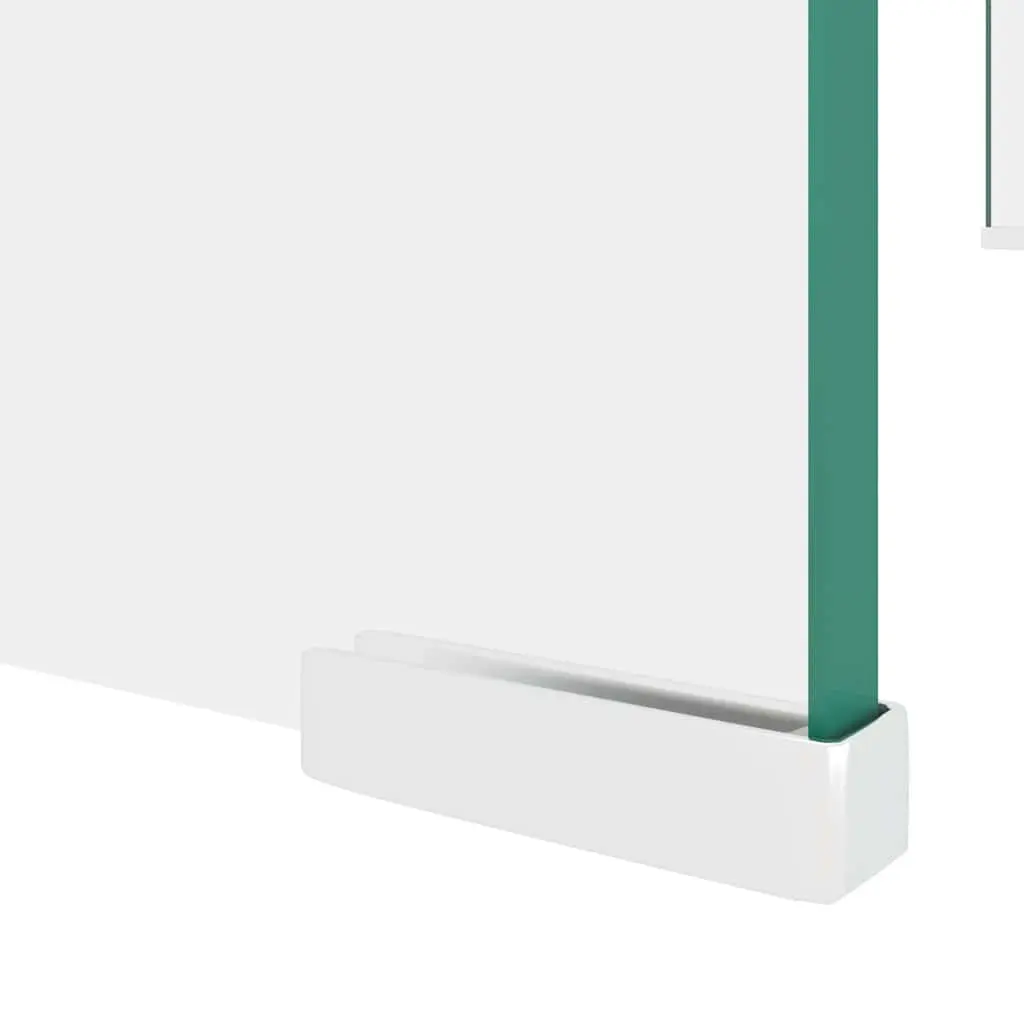 TV Stand Monitor Riser Transparent Tempered Glass Desktop Display Shelf