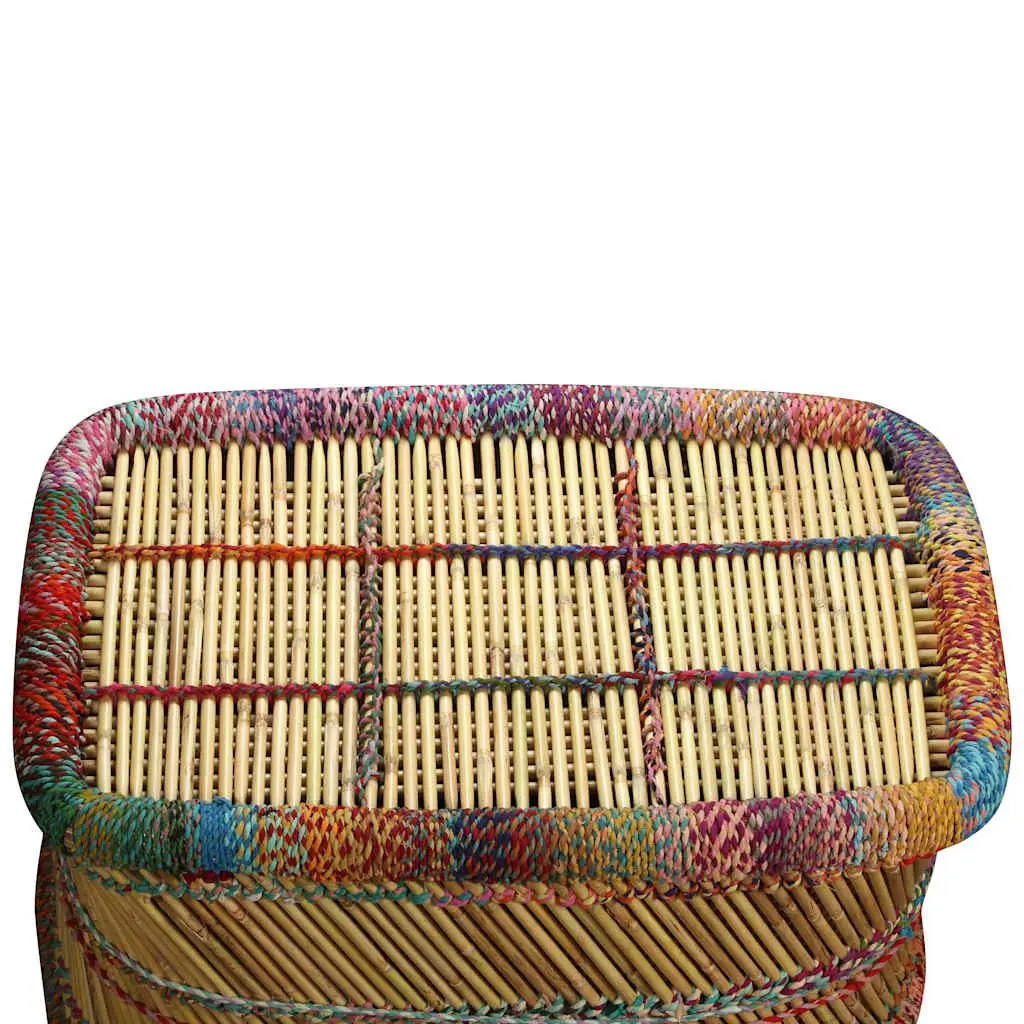 Rectangular Bamboo Coffee Table for Living Rooms