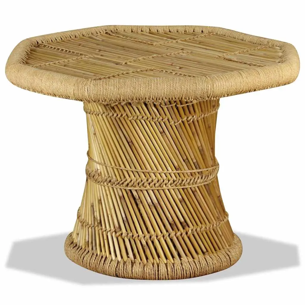 Octagon Coffee Table in Brown