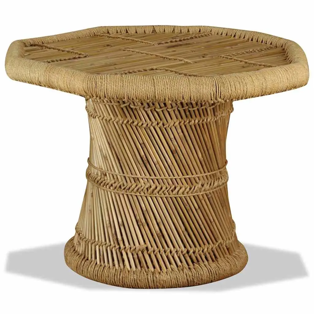 Octagon Coffee Table in Brown