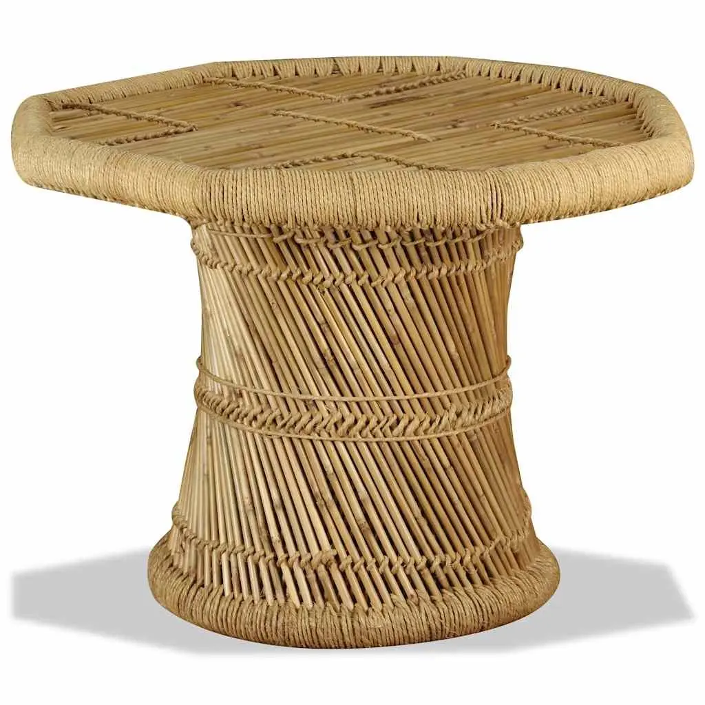 Octagon Coffee Table in Brown