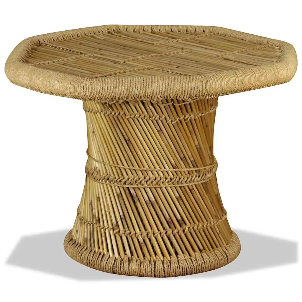 Octagon Coffee Table in Brown
