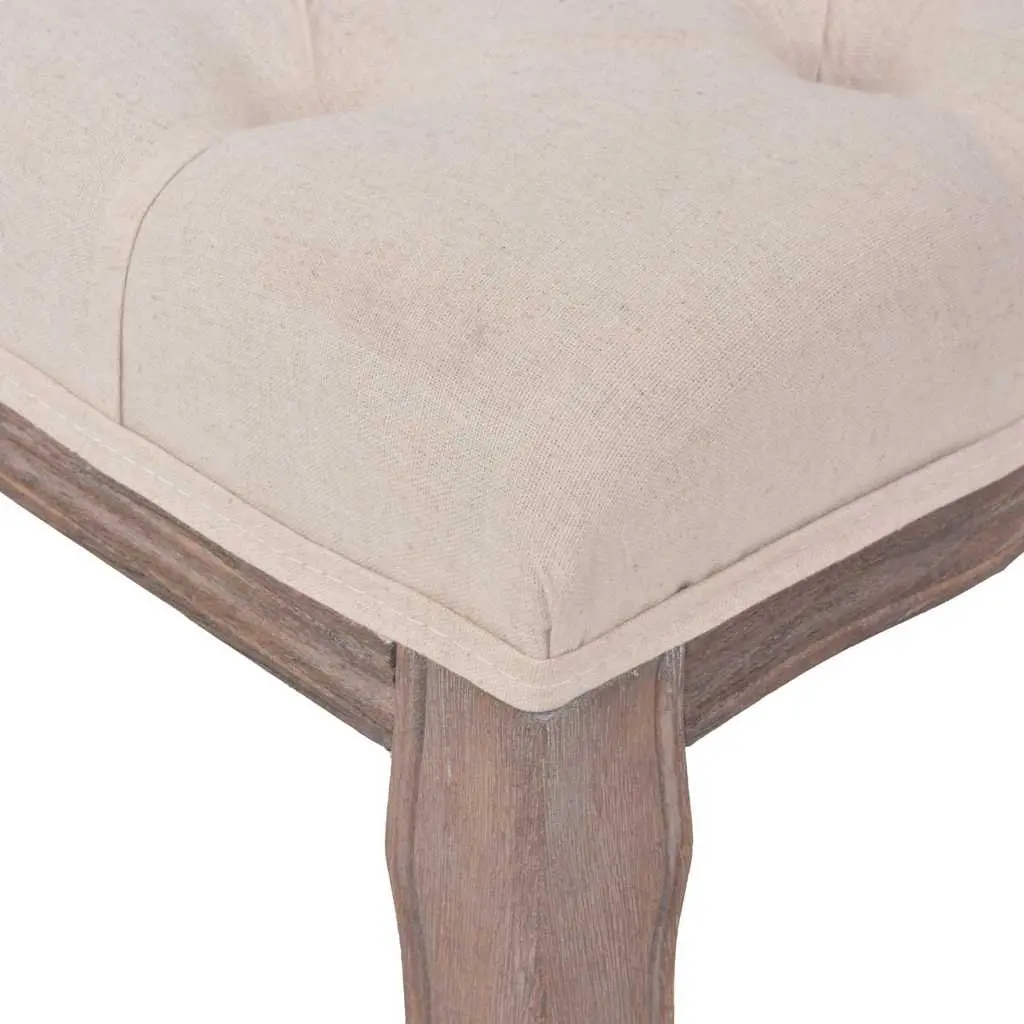 Cream White Storage Bench
