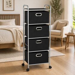 Concise and Sturdy Shelving Unit for Organized Living