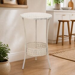 Compact Round Bistro Table for Elegant Dining