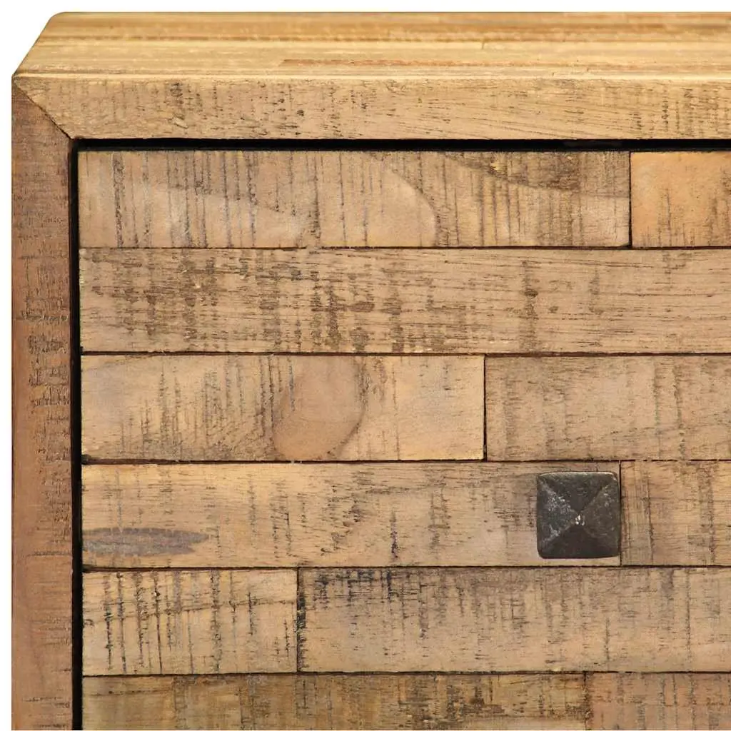 Reclaimed Teak Wood Sideboard Brown 60 x 30 x 75 cm Handmade Storage Cabinet