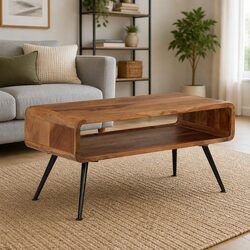 Acacia Wood Coffee Table: Quality Meets Style