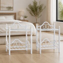 Compact and Elegant Nightstand Set for Bedrooms