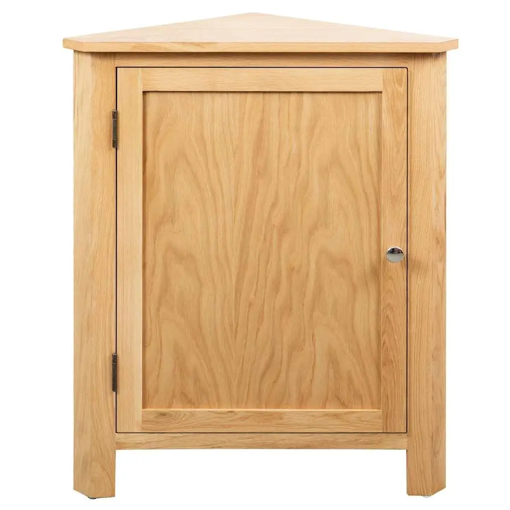 Corner Cabinet Brown 59x45x80 cm Storage Unit Wooden Cupboard