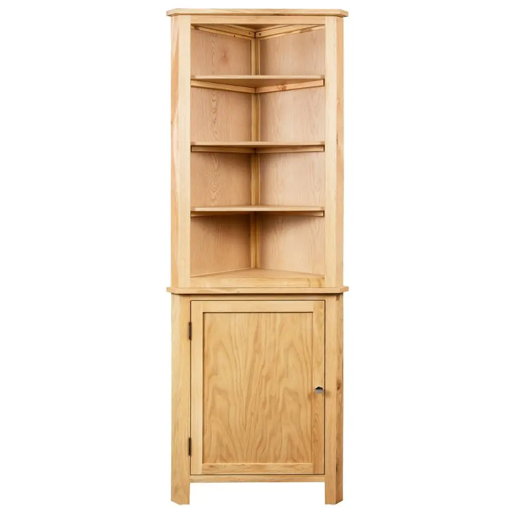 Corner Cabinet 59x36x180 cm Brown Storage Furniture for Kitchen Lounge Dining