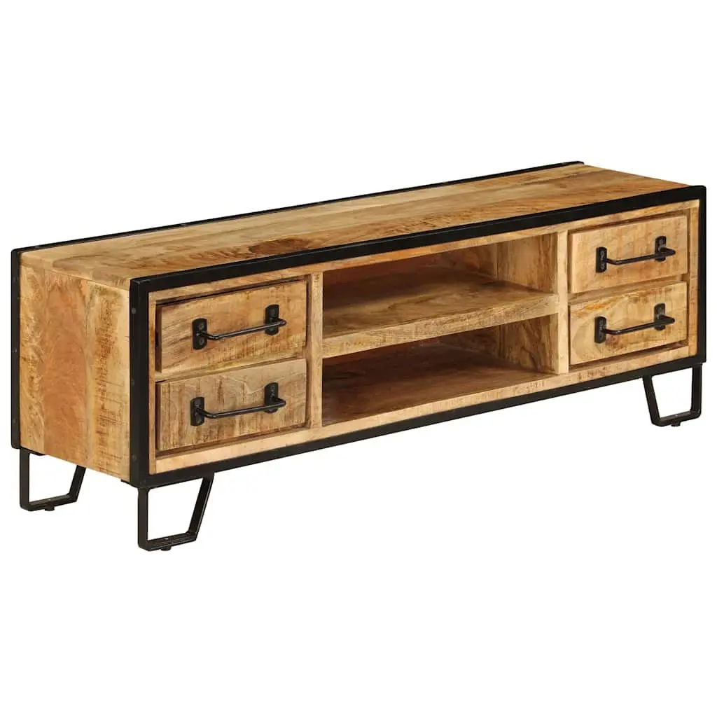 TV Cabinet 120x30x40cm Solid Mango Wood