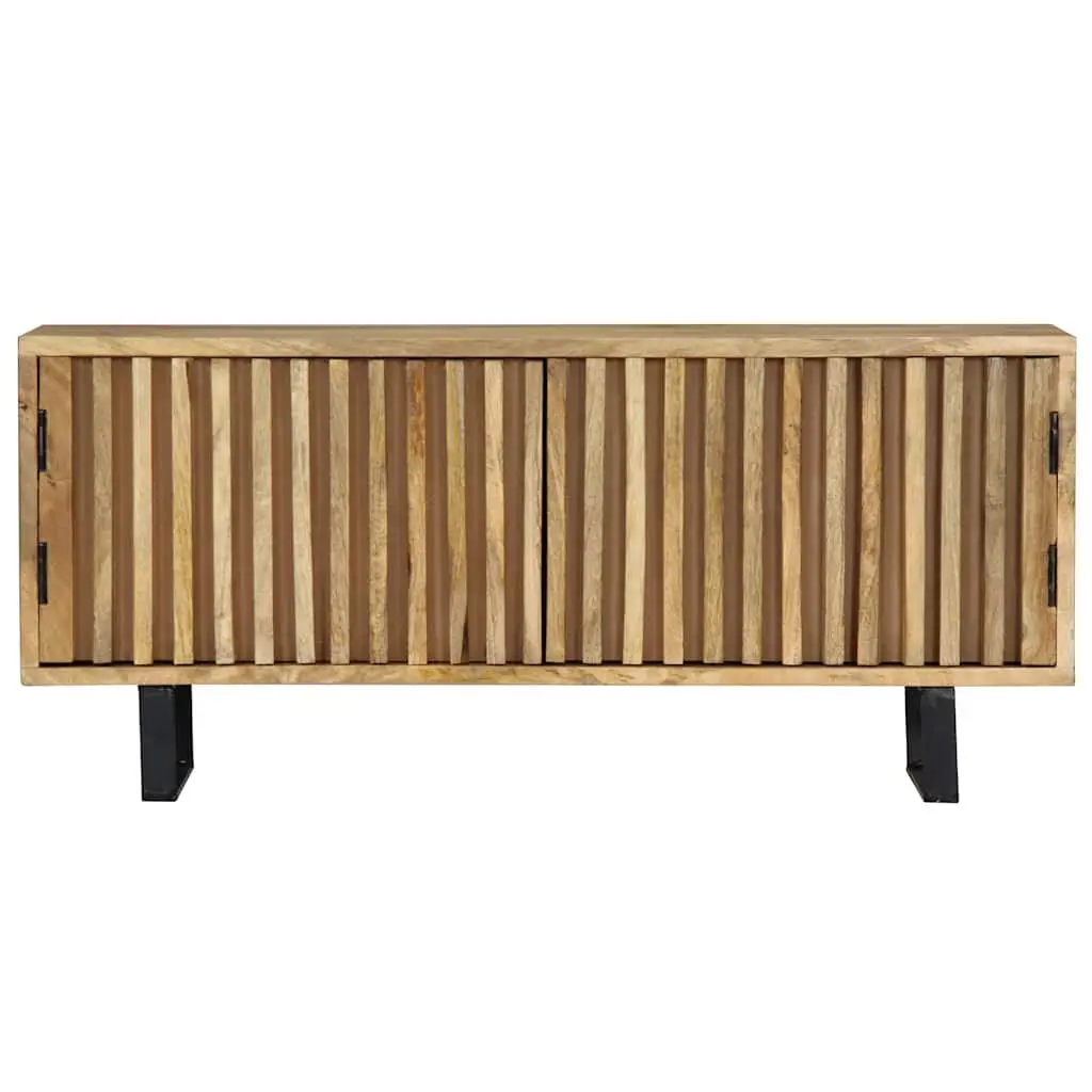 Solid Mango Wood TV Cabinet, 90x30x40 cm