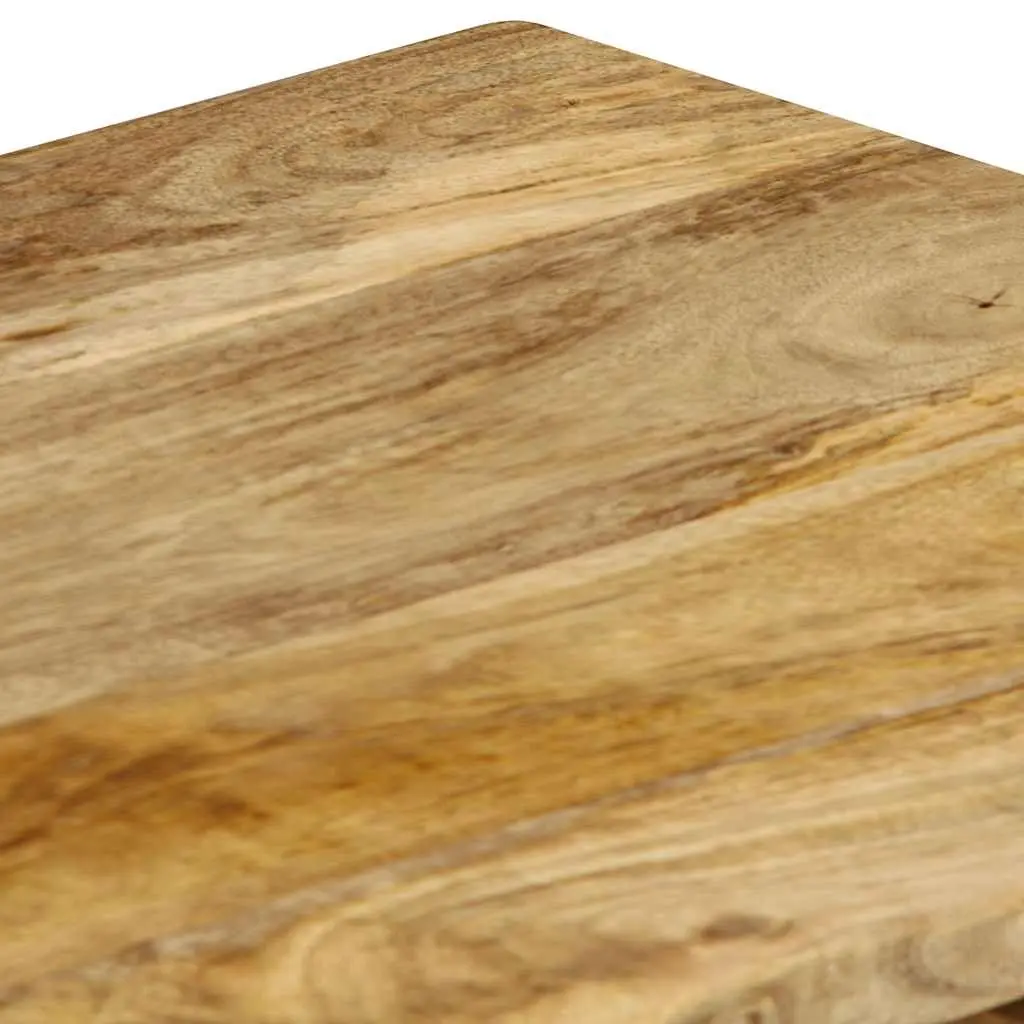 Solid Mango Wood TV Cabinet, 90x30x40 cm